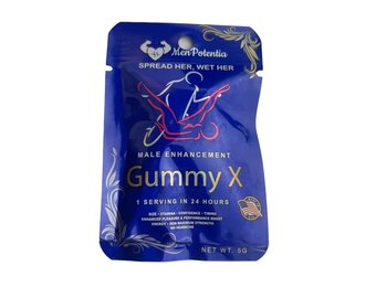 Men Potentia - Natural Male Libido Enhancement Booster Gummies 1pk