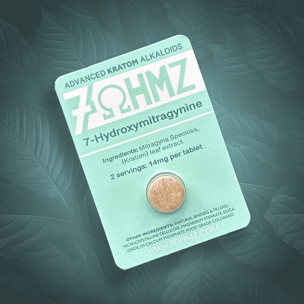 7 OHMZ -7 Hydroxymitragynine Kratom Extract Tablet