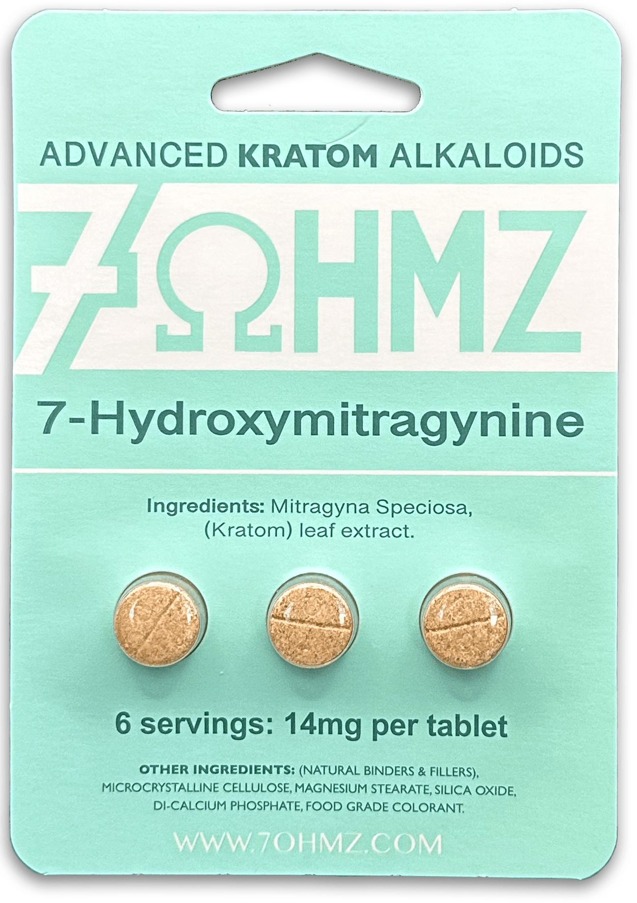 7 OHMZ -7 Hydroxymitragynine Kratom Extract Tablet