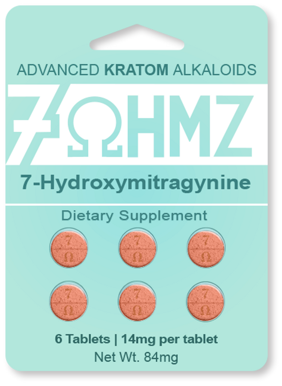 7 OHMZ -7 Hydroxymitragynine Kratom Extract Tablet