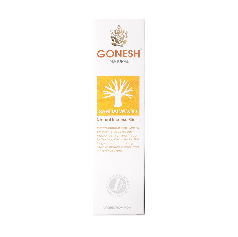 Gonesh - Aroma Incense Sticks Natural 17ct