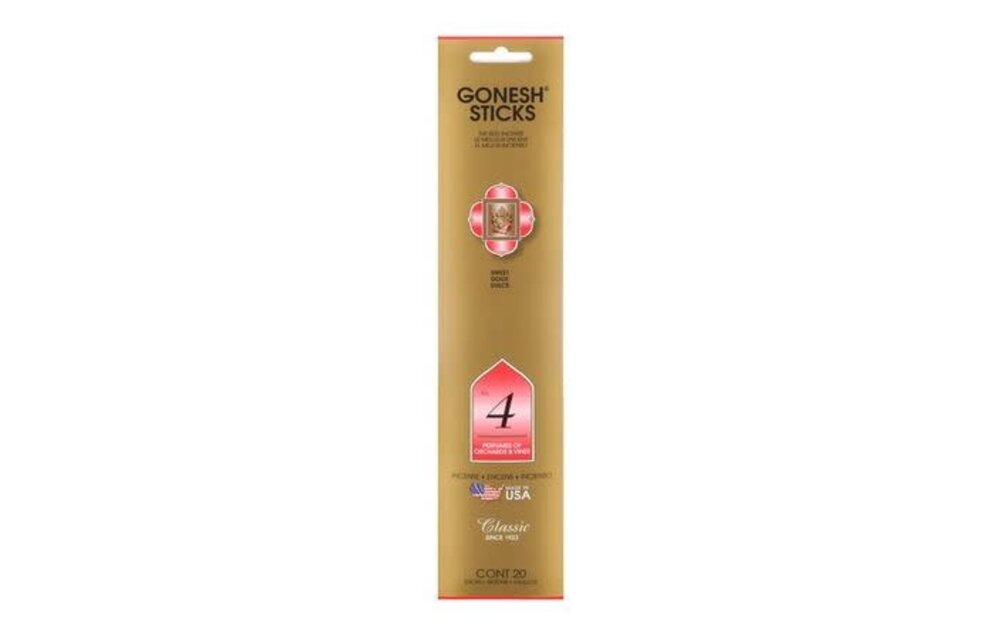 Gonesh - Aroma Incense Sticks 20ct