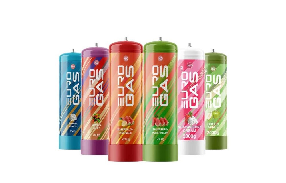 Euro Gas - Whip It N2O Cream Charger Tank 2000g