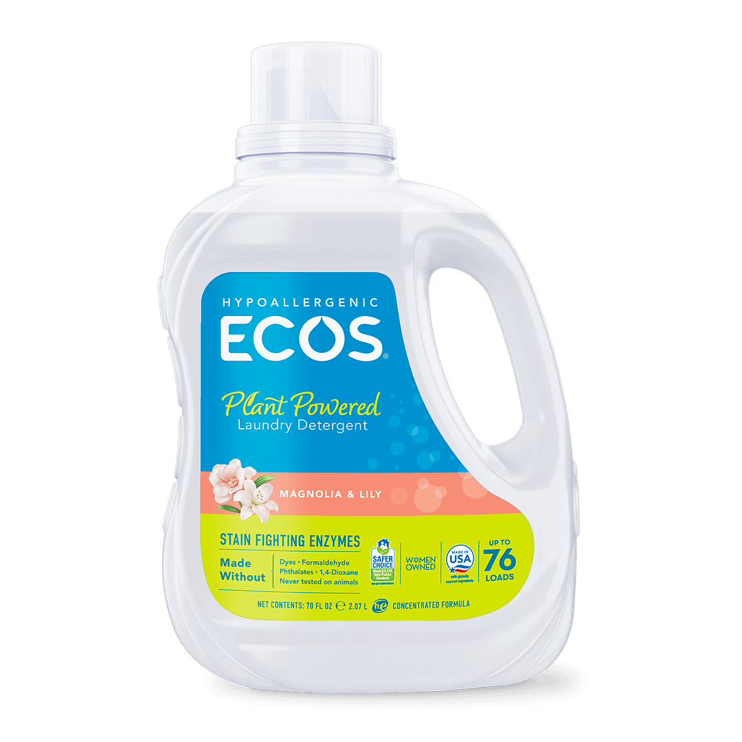ECOS  - Liquid Laundry Detergent Plant Powered 225 fl oz Magnolia & Lily