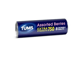 Tums - Antacid Extra Strength 750 8ct Assorted Berries