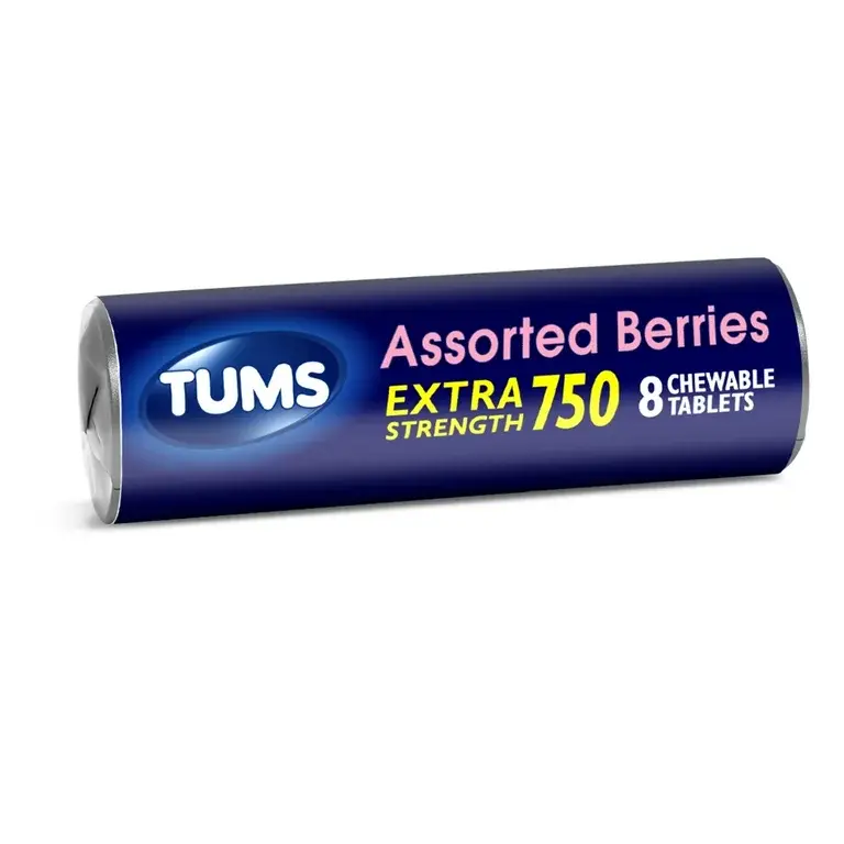 Tums - Antacid Extra Strength 750 8ct Assorted Berries