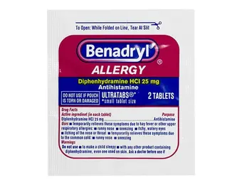 Benadryl - Antihistamine Allergy Tablet 2pk