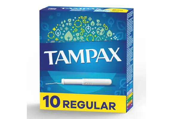 Tampax - Tampons Regular Absorbency 10pk