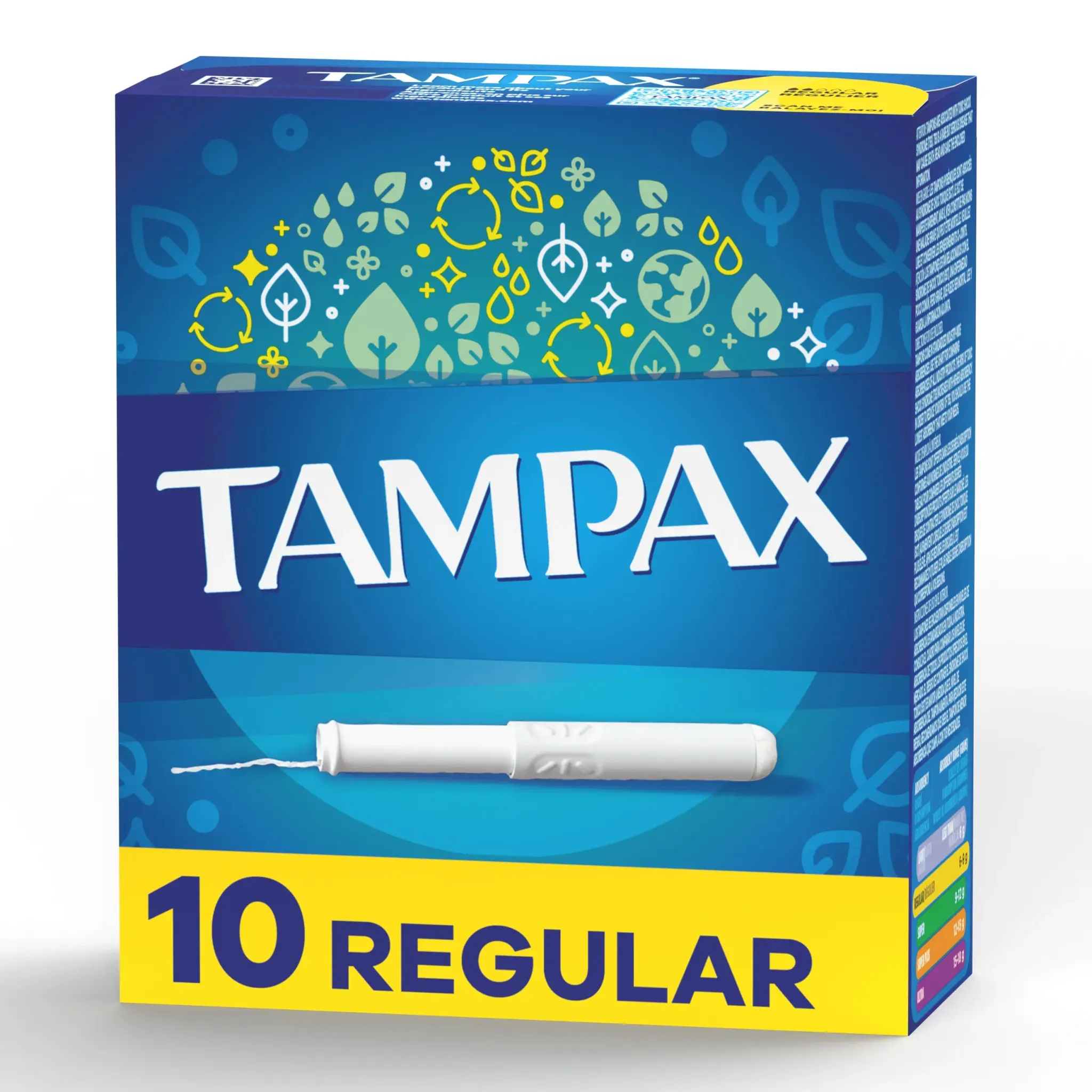 Tampax - Tampons Regular Absorbency 10pk