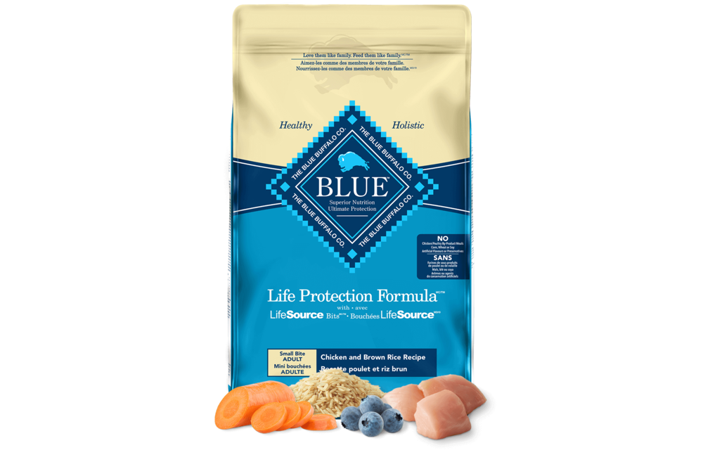 Blue Buffalo - Natural Dog Food Chicken & Brown Rice 38lb Adult
