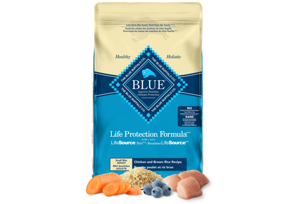 Blue Buffalo - Natural Dog Food Chicken & Brown Rice 38lb Adult