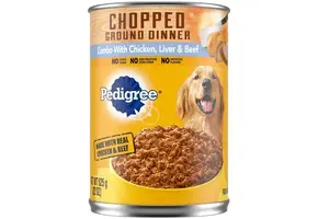 Pedigree - Dog Food Adult Canned 22oz Chicken, Liver & Beef