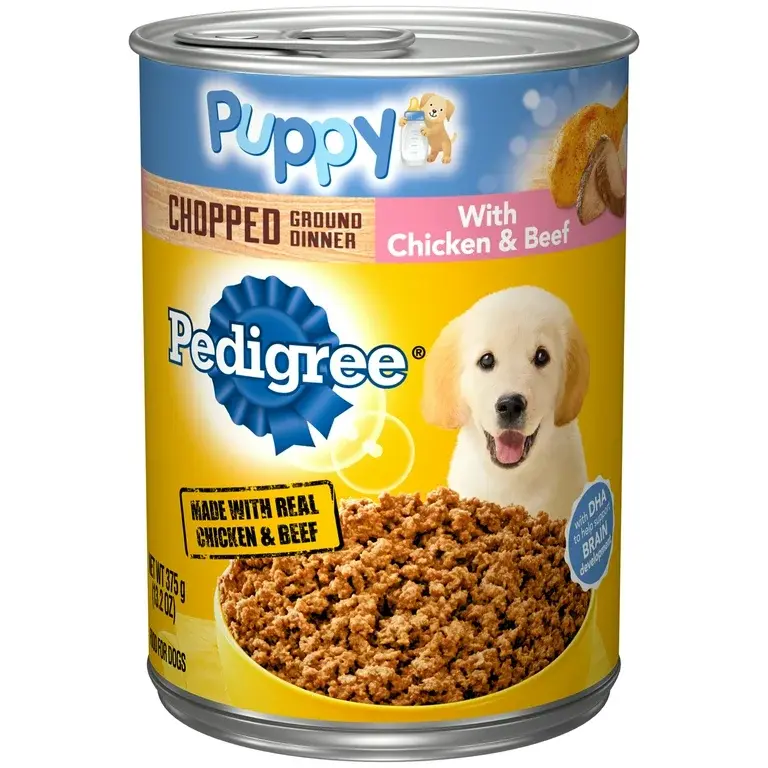 Pedigree - Dog Food Puppy Canned 13.2oz Chicken & Beef