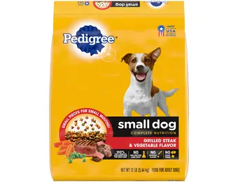 Pedigree - Dog Food SMALL 3.5lb Steak & Vegetables