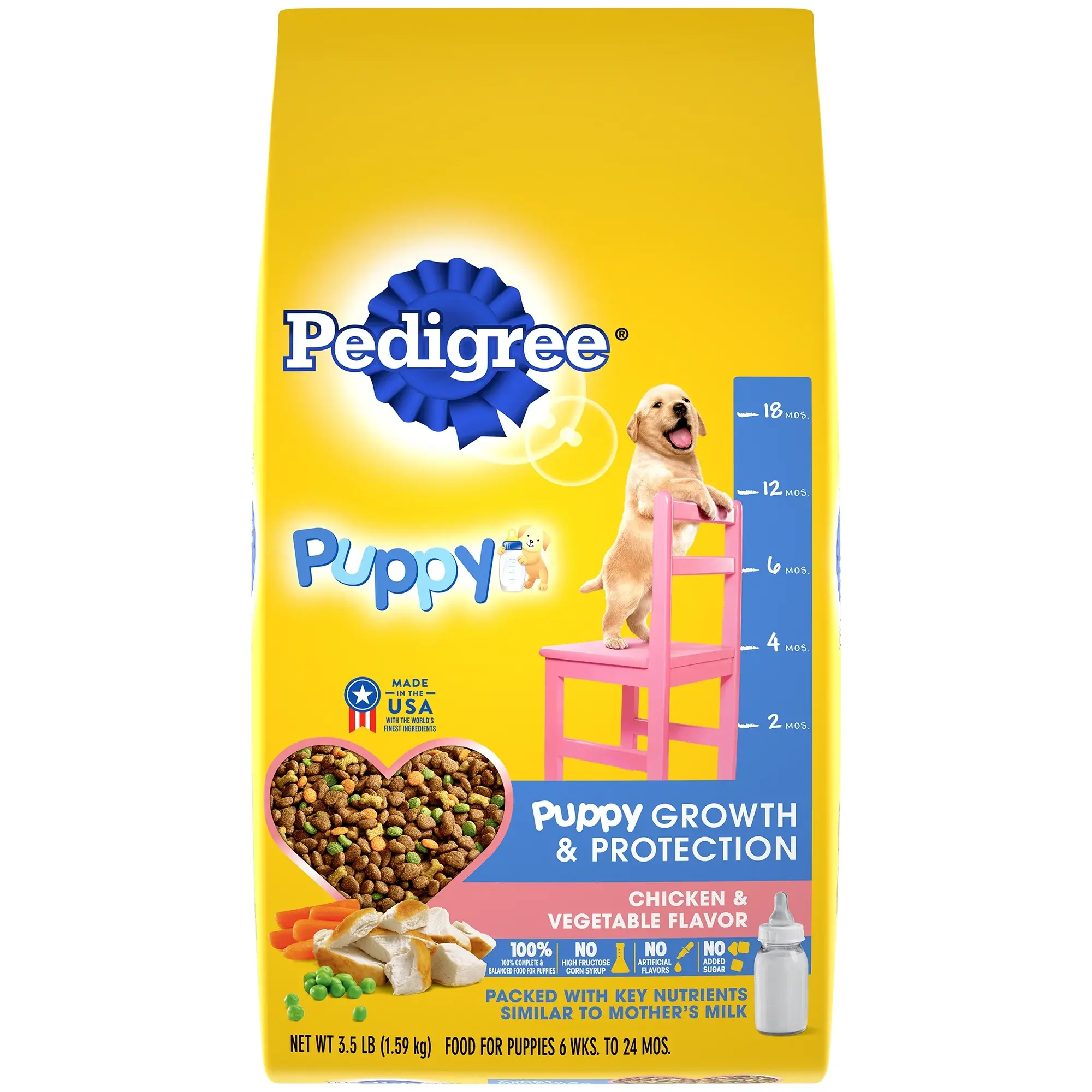 Pedigree - Dog Food PUPPY 3.5lb Chicken & Vegetable