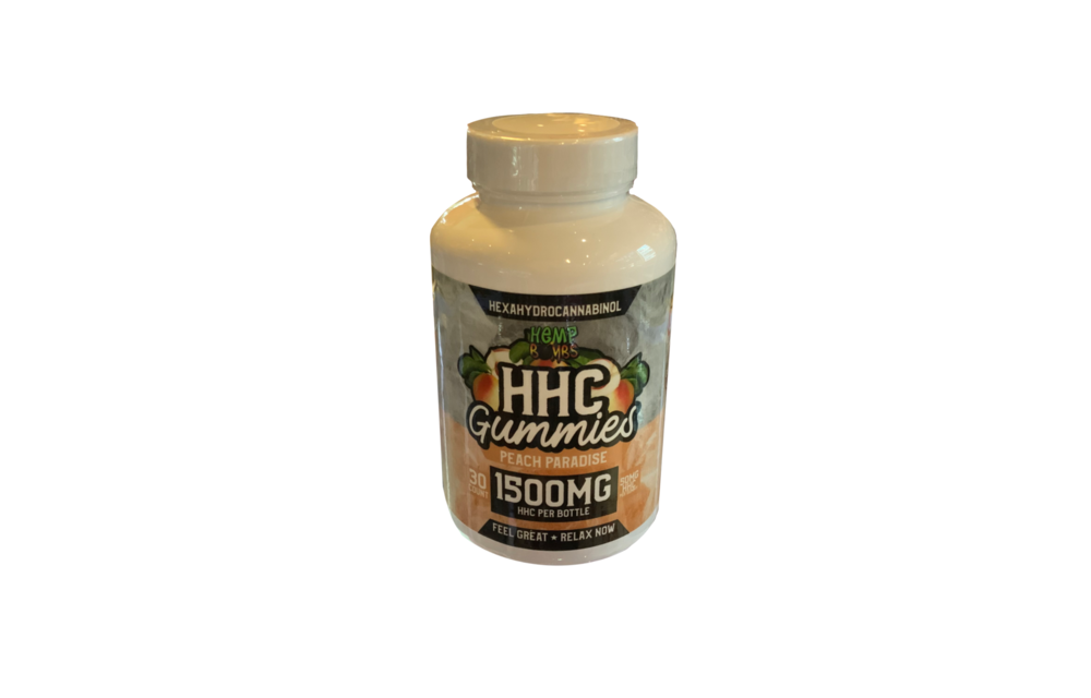 Hemp Bombs - HHC Gummies 1500mg 30ct Peach Paradise