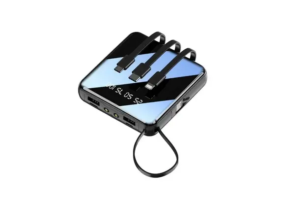 Mila - Phone Charger Power Bank 3-in-1 3.6K mAh