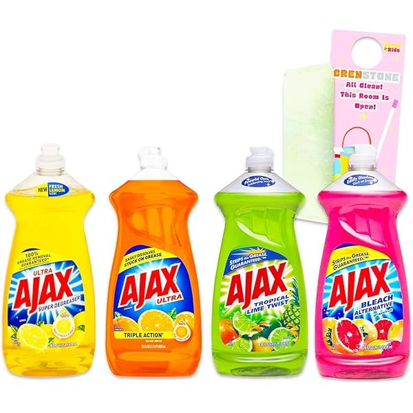 Ajax - Liquid Dish Soap 12.4oz