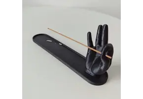 TGR - Incense Holder Hand Design Black