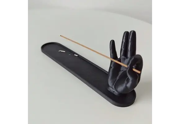 TGR - Incense Holder Hand Design Black