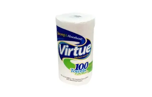 Virtue - Paper Towels Essentials 2-Ply 100 Sheets Single