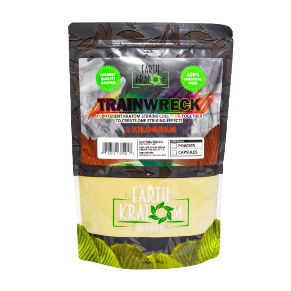Earth Kratom  - Kratom Powder Trainwreck 1kg