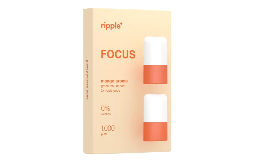 Ripple - Pods NEW Version 2 Aroma Flavor No Nicotine 1000 Puffs 2pk
