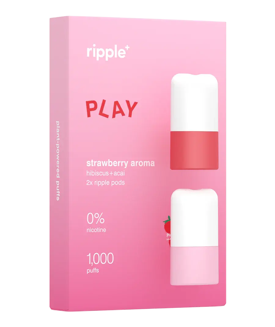 Ripple - Pods NEW Aroma Flavor No Nicotine 1000 Puffs 2pk Version 2