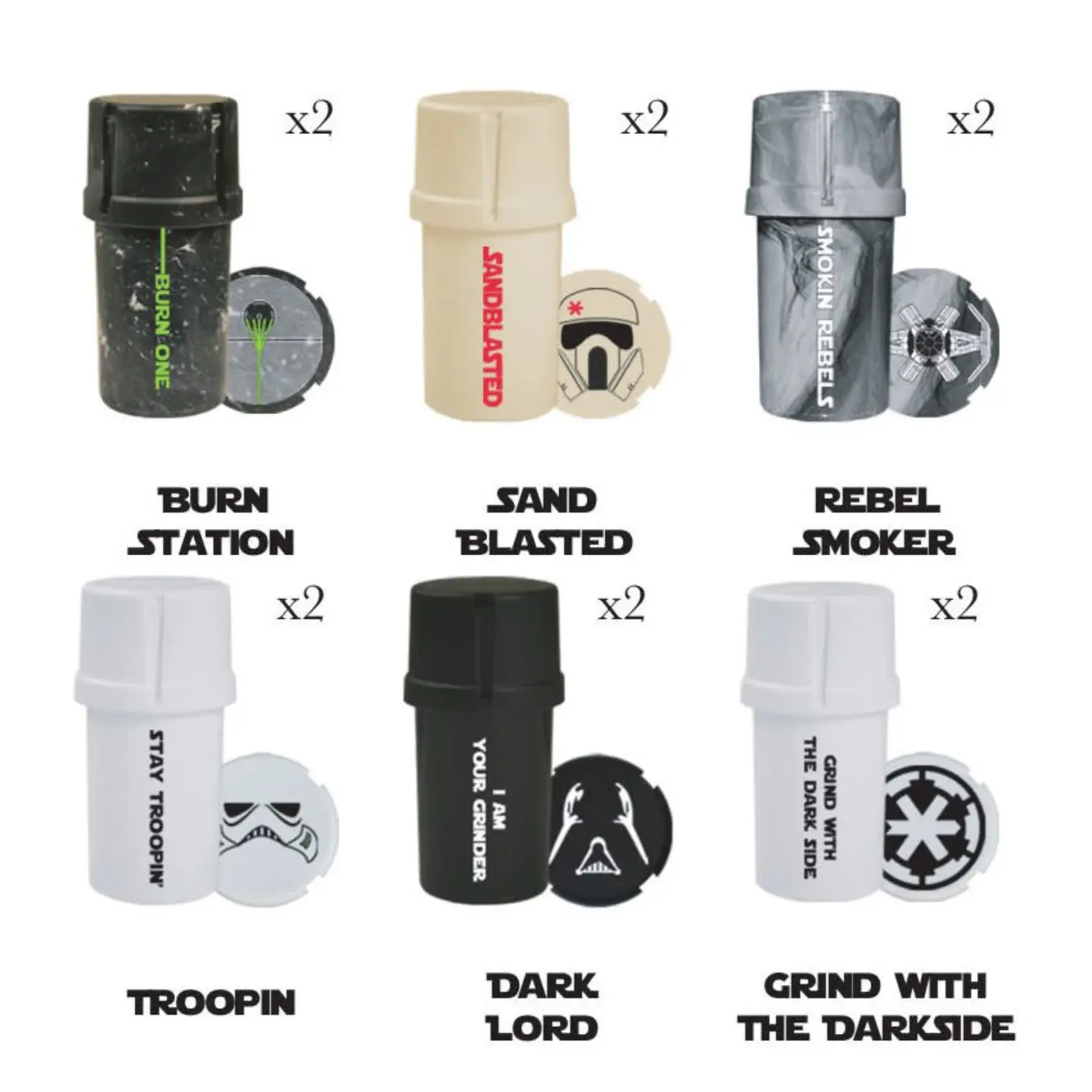 Medtainer - Storage Grinder Smell Proof Imperial Collection 5g Troopin'