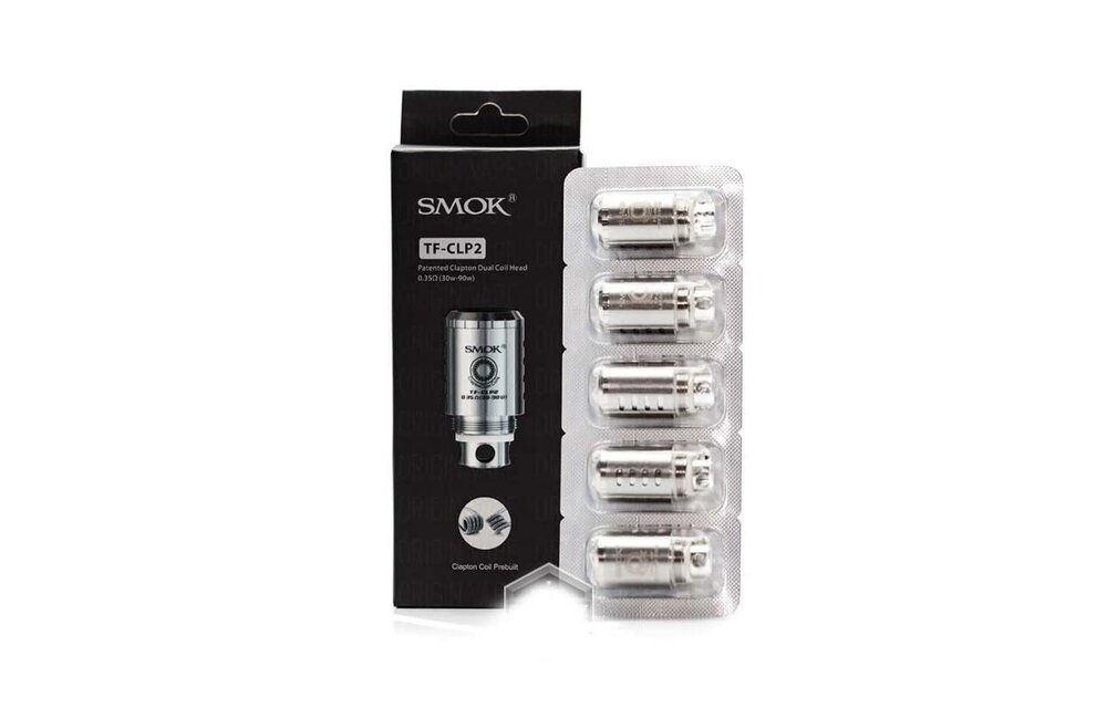Smok - TF-CLP2 Clapton Dual Coil Head .35Ω 5pk