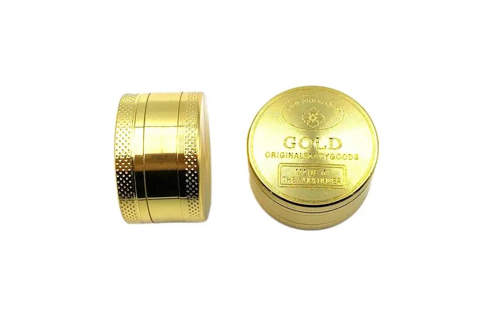 TGR - Grinder Metal (House) 32mm 3pc Golden