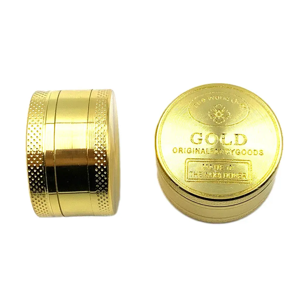 TGR - Grinder Metal (House) 32mm 3pc Golden
