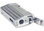 Ever Tech - Quad Flame Cigar Torch Lighter with Cigar Punch Cutter