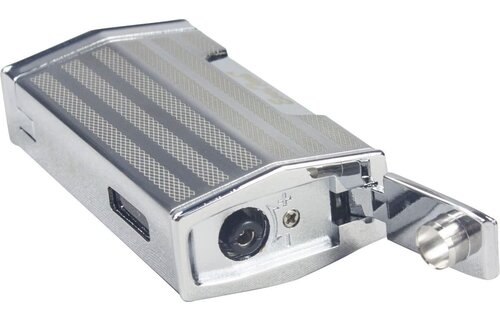 Ever Tech - Quad Flame Cigar Torch Lighter with Cigar Punch Cutter