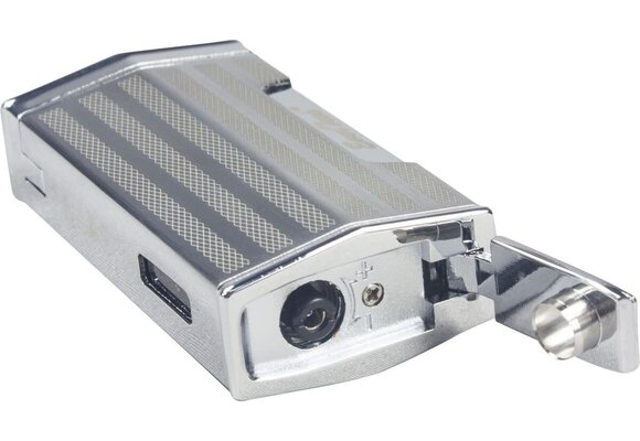 Ever Tech - Quad Flame Cigar Torch Lighter with Cigar Punch Cutter