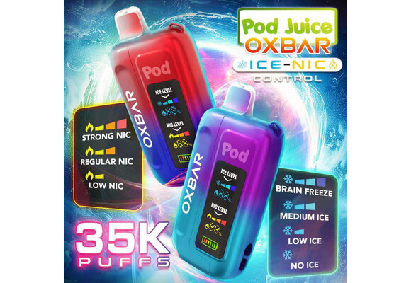 Pod Juice - Disposable Vape OXBAR 35K Puffs