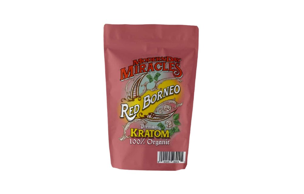 Modern Day Miracles - Kratom Capsule Red Borneo 180ct