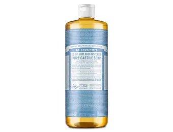 Dr. Bronner's - Liquid Soap 18-in-1 Pure Castile Hemp Baby Unscented 32oz
