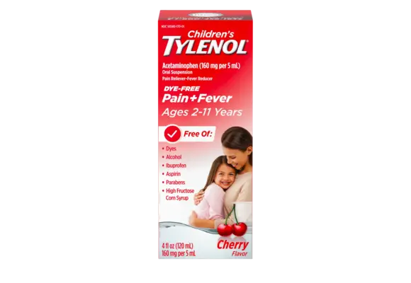 Tylenol - Pain Reliever/Fever Reducer Dye-Free 120ml