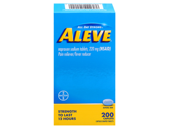 Aleve - Pain Relief/Fever Reducer Tablets 220mg