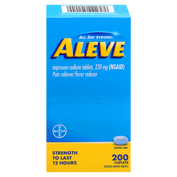 Aleve - Pain Relief/Fever Reducer Tablets 220mg