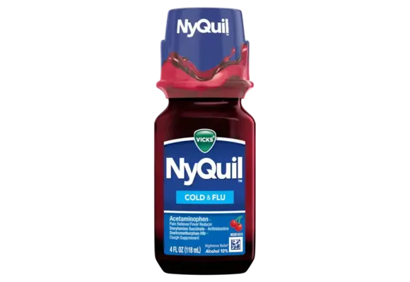 Vicks - NyQuil Cold + Flu Relief 4oz