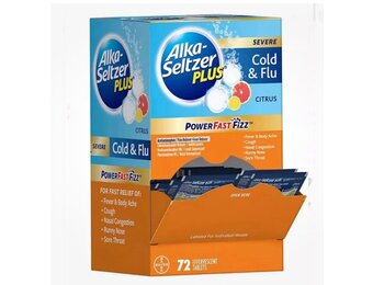 Alka Seltzer - Cold & Flu Severe Plus Powerfast Fizz Tablets 2ct
