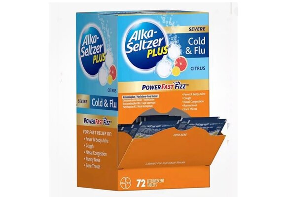 Alka Seltzer - Cold & Flu Severe Plus Powerfast Fizz Tablets 2ct