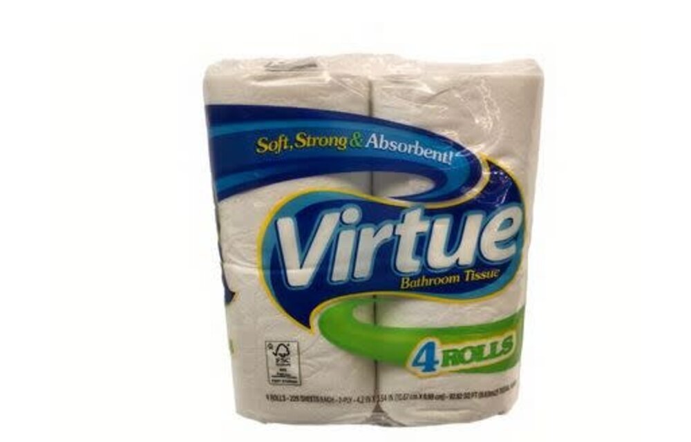 Virtue - Toilet Paper 2-ply 4ct