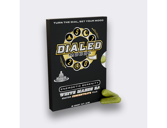 Dialed Moods - Kratom Capsule White Maeng Da 10ct