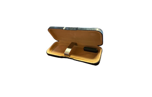 TGR - Humidor Travel Case Leather Cedar Wood 4 Cigar