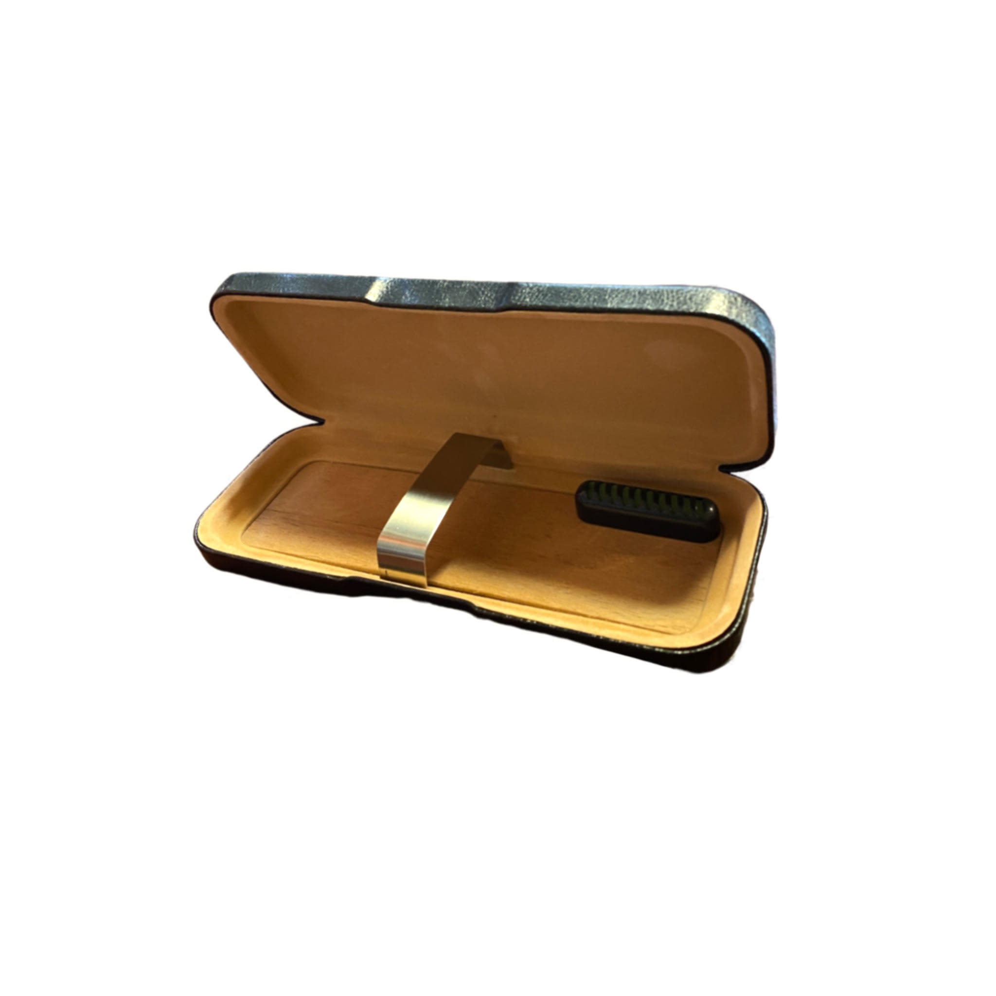 TGR - Humidor Travel Case Leather Cedar Wood 4 Cigar