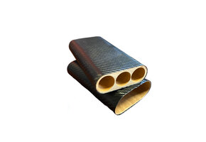 TGR - Humidor Travel Case Cedar Wood 3 Cigar