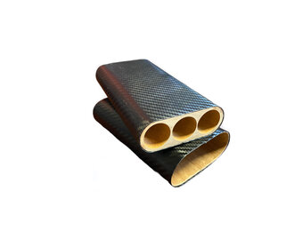 TGR - Humidor Travel Case Cedar Wood 3 Cigar